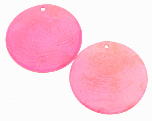 Lâmina madrepérola rosa claro - 40 mm (par) MP-91